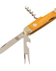Geschmiedetes Solinger Güde Taschenmesser mit Pitchgabel - Alpha Olive