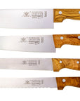 Messerset 4-tlg. mit Olivenholz - Made in Solingen