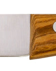 Gabel & Buckelsmesser mit Olivenholz - Rostfrei