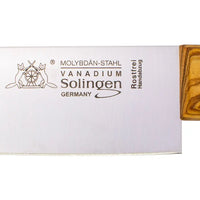 Messerset 6-tlg. mit Olivenholz - Made in Solingen