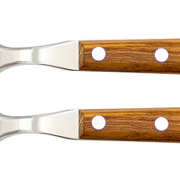 Gabel mit Olivenholz - Rostfrei
