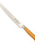 Geschmiedetes Solinger Brotmesser 21,5cm mit Olivenholz - Rostfrei