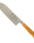 Geschmiedetes Solinger Santoku Kulle 18cm mit Olivenholz - rostfrei