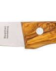 Gabel & Messer mit Olivenholz - Rostfrei