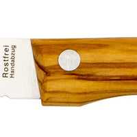 Messerset 10-tlg. mit Olivenholz - Made in Solingen