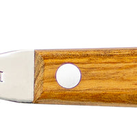 Gabel & Messer mit Olivenholz - Rostfrei