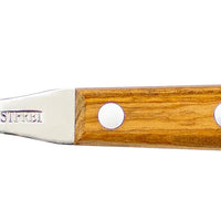 Gabel & Steakmesser mit Olivenholz - Rostfrei