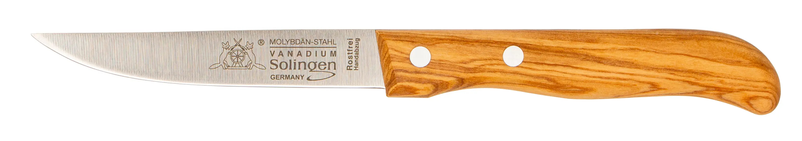Messerset 14-tlg. mit Olivenholz - Made in Solingen