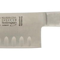 geschmiedetes Solinger Santokumesser 18cm mit Olivenholz - rostfrei