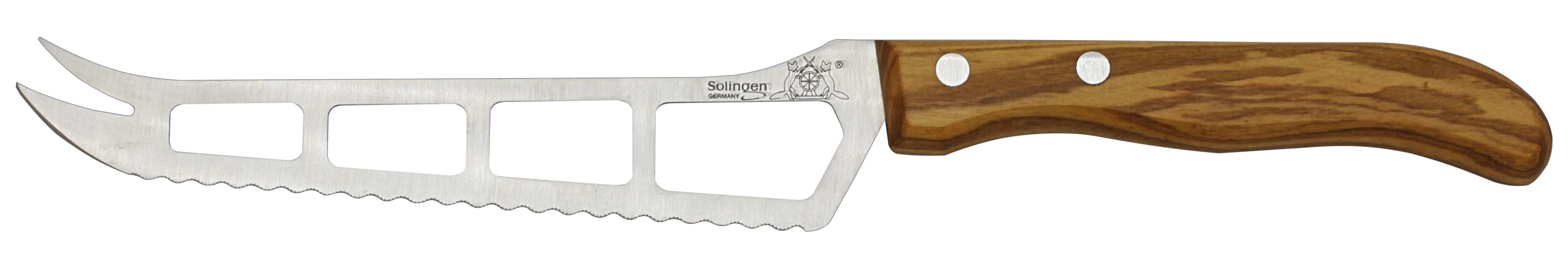 Solinger Käsemesser mit Olivenholz - Rostfrei