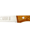 Solinger Steakmesser mit Olivenholz + Rostfrei