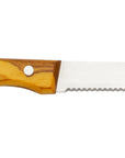 Solinger Steakmesser mit Olivenholz + Rostfrei