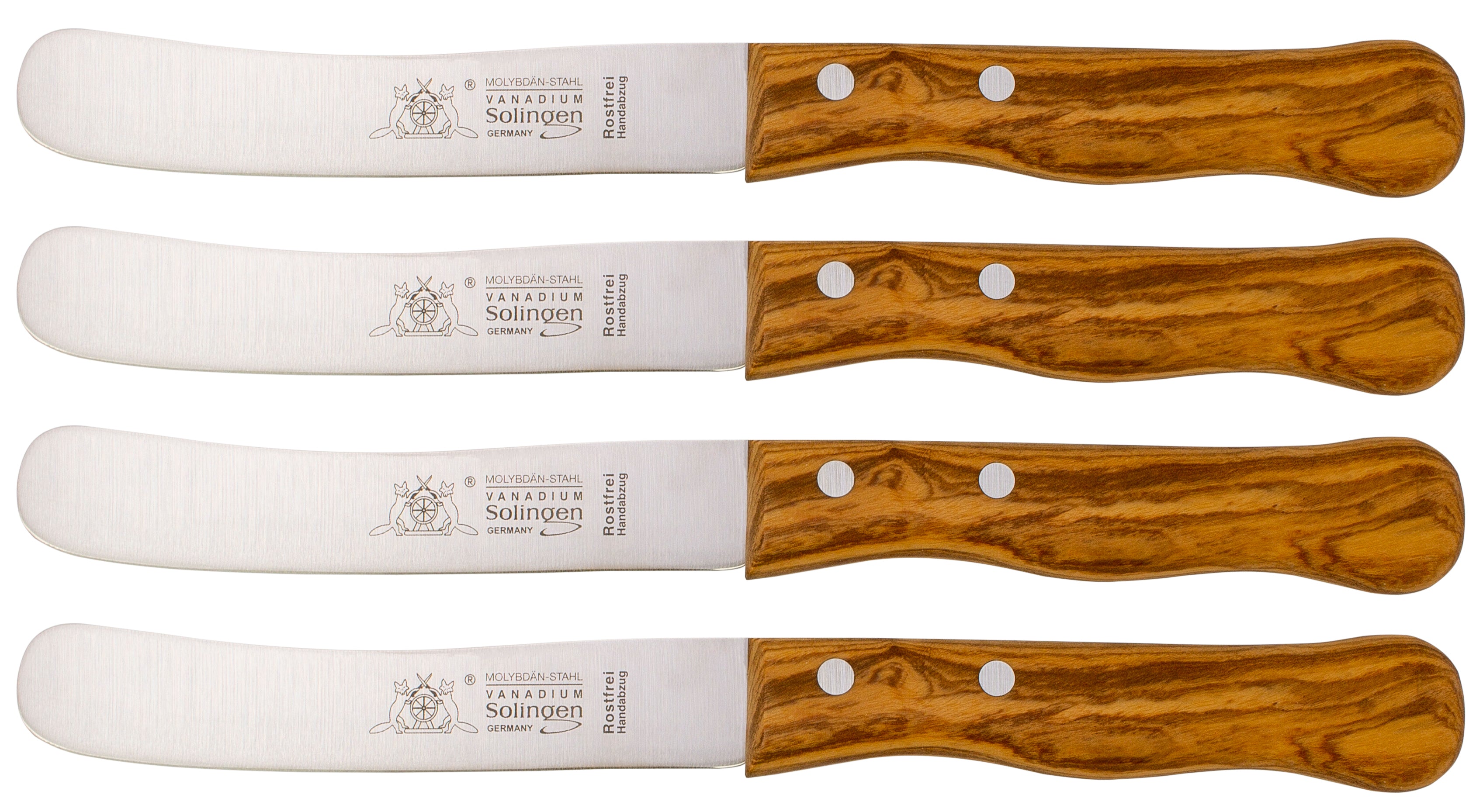 Solinger Buckelsmesser mit Olivenholz - Rostfrei