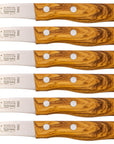 Solinger Küchenmesser mit Olivenholz - Rostfrei