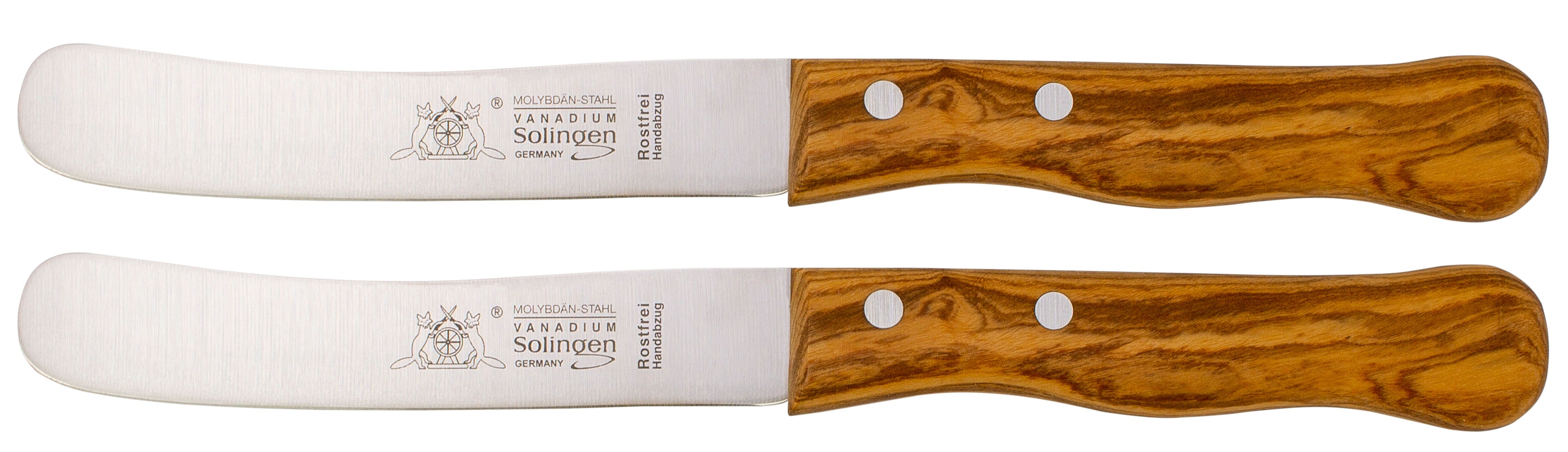 Solinger Buckelsmesser mit Olivenholz - Rostfrei