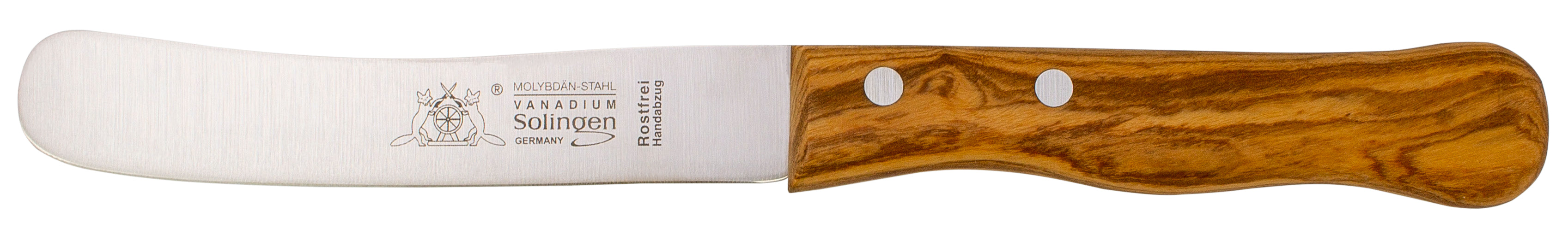 Solinger Buckelsmesser mit Olivenholz - Rostfrei