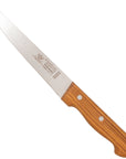 Solinger Fleischmesser 17,5cm mit Olivenholz - Rostfrei