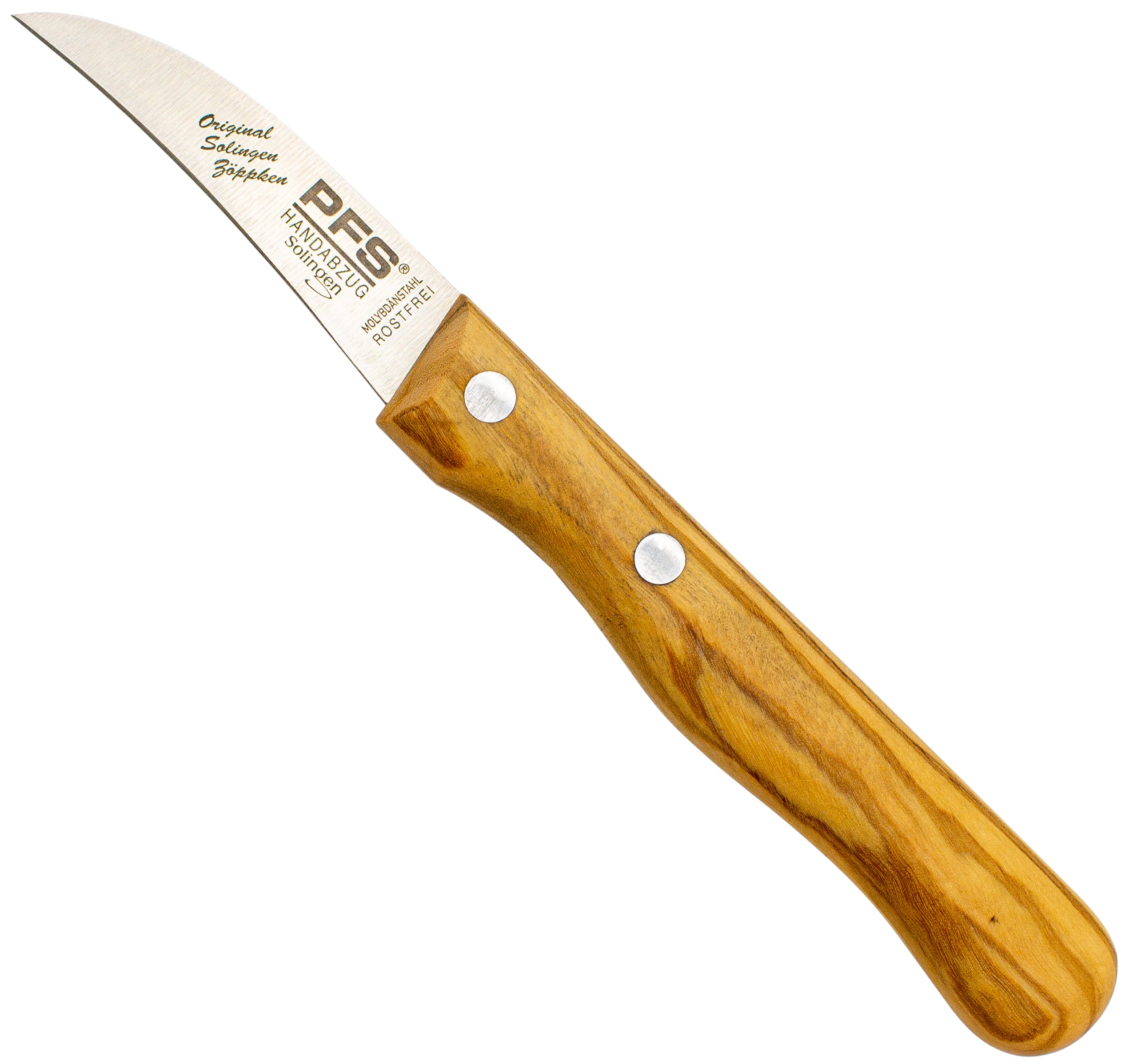 faltzelt solingen Solinger Schälmesser mit Olivenholz