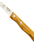Solinger Schälmesser mit Olivenholz - Rostfrei