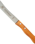 Solinger Buckelsmesser Welle mit Kirschholz - Rostfrei