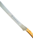 Solinger Brotmesser 32cm mit Olivenholz - Rostfrei