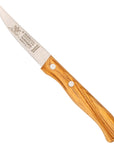 Solinger Zwiebelmesser klein mit Olivenholz - Rostfrei