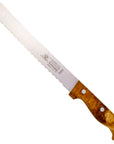Solinger Brotmesser 20,5cm mit Olivenholz - Rostfrei