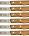 Solinger Küchenmesser mit Buchenholz - Rostfrei