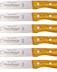 Solinger Brötchenmesser Brotzeit mit Olivenholz - Rostfrei