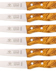 Solinger Brötchenmesser mit Olivenholz - Rostfrei
