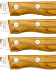 Solinger Schälmesser mit Olivenholz - Rostfrei