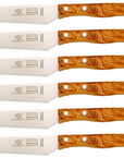 Solinger Frühstückmesser mit Olivenholz - Rostfrei