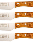 Solinger Frühstückmesser mit Olivenholz - Rostfrei