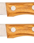 Solinger Zwiebelmesser klein mit Olivenholz - Rostfrei