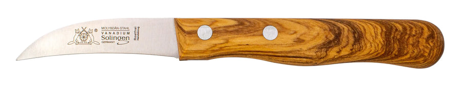 Messerset 4-tlg. mit Olivenholz - Made in Solingen