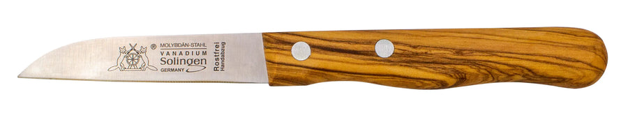 Messerset 14-tlg. mit Olivenholz - Made in Solingen