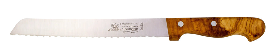 Messerset 6-tlg. mit Olivenholz - Made in Solingen