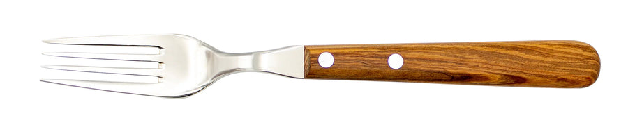Gabel, Löffel & Messer mit Olivenholz - Rostfrei