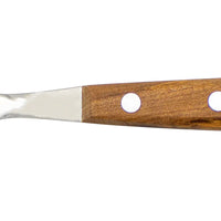 Gabel, Löffel & Messer mit Olivenholz - Rostfrei