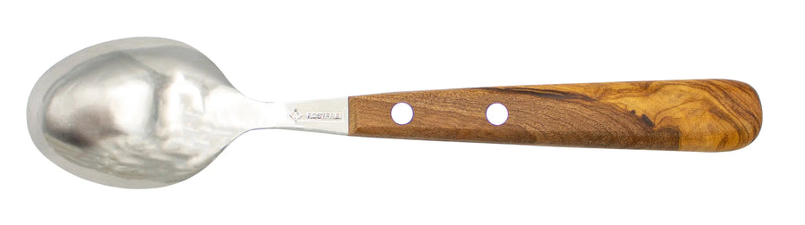 Gabel & Löffel mit Olivenholz - Rostfrei