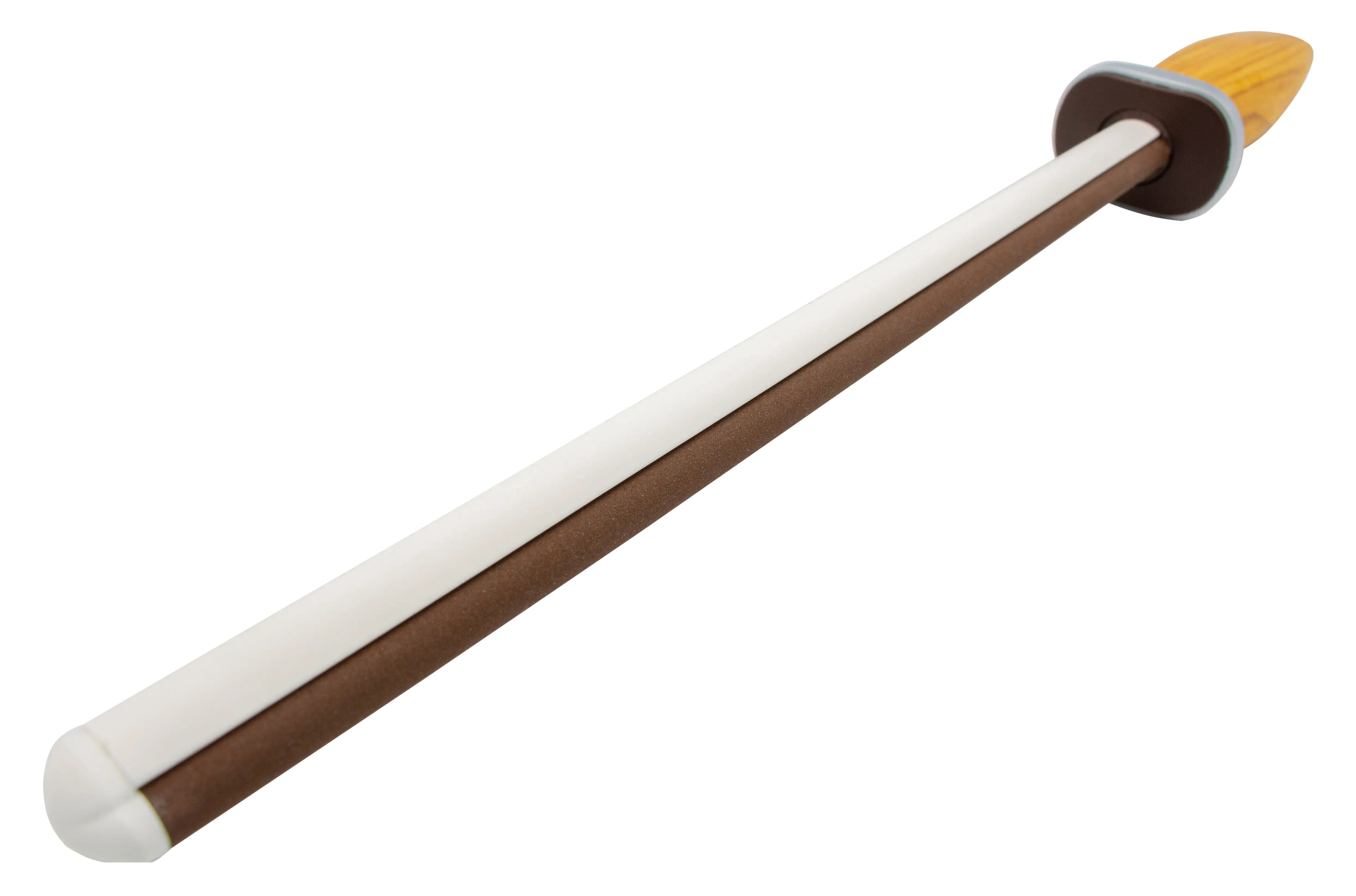 IOXIO Keramik Wetzstab DUO OLIVE WOOD oval für Normal- &amp; Feinschliff F360 F1000