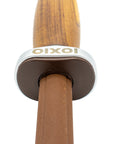 IOXIO Keramik Wetzstab OLIVE WOOD oval F360 J800 für den Grob- & Normalschliff