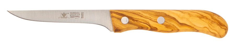 Messerset 14-tlg. mit Olivenholz - Made in Solingen