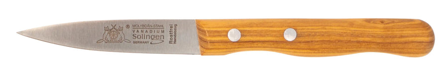 Messerset 14-tlg. mit Olivenholz - Made in Solingen