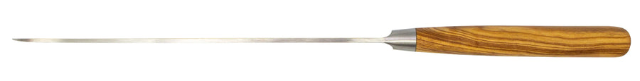 geschmiedetes Solinger Brotmesser 21,5cm mit Olivenholz - Rostfrei