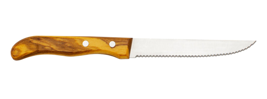 Solinger Steakmesser mit Olivenholz - Rostfrei