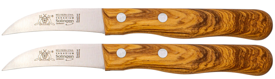 Solinger Küchenmesser mit Olivenholz - Rostfrei