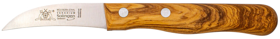 Solinger Küchenmesser mit Olivenholz - Rostfrei