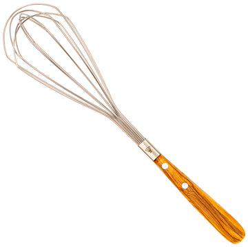 Solinger Schneebesen mit Olivenholz - Rostfrei