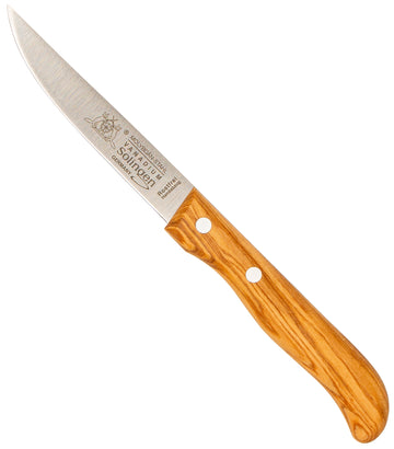Solinger Zwiebelmesser groß mit Olivenholz - Rostfrei